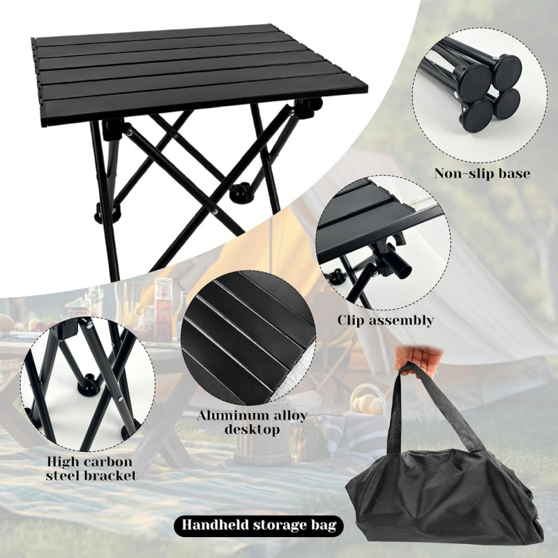 BRIVANCO Folding Camping Table - Image 5