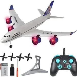 OEM Toys China Large 2.4G 3-CH Rc Glider Model Epp 747 A380 Airbus Aircraft Remote Control Airplane Electric Rc Foam Plane - Image 19