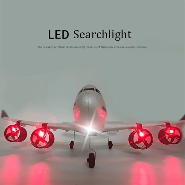 OEM Toys China Large 2.4G 3-CH Rc Glider Model Epp 747 A380 Airbus Aircraft Remote Control Airplane Electric Rc Foam Plane - Image 9