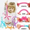 Toy Manufacturer China Toys Giraffe Pop Tubes Sensory Toys Novelty Spring Fidget Toy Stretch Tube Stress Relief Toy for Kid Adult Birthday Gift Party Favors - Image 21