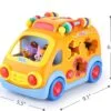Wholesale Toy Pricing Baby Bus Toy Cartoon Musical Learning Toy Car Educational Baby Bus Toy with Animal Blocks Shape Shorter Fine Motor Skill - Image 21