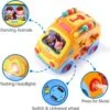 Wholesale Toy Pricing Baby Bus Toy Cartoon Musical Learning Toy Car Educational Baby Bus Toy with Animal Blocks Shape Shorter Fine Motor Skill - Image 24
