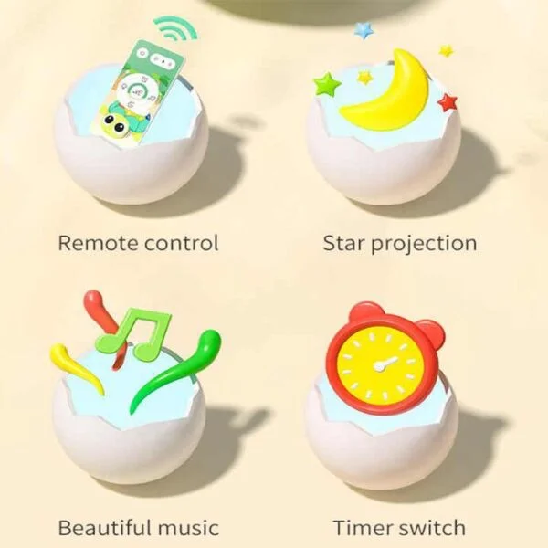 Toy Supplier China 5 in 1 Musical Projector Turtle Crawling Toys Educational Musical Turtle Crawling Baby Toy - Image 18