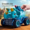 Kids Dinosaur Deformation Catapult Carrier Large Truck Toy With 3 Toy Cars - Image 21