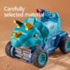 Kids Dinosaur Deformation Catapult Carrier Large Truck Toy With 3 Toy Cars - Image 23