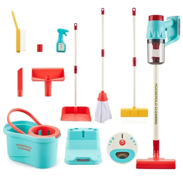 Competitive Toy Pricing Girl Toys Detachable Kids Cleaning Toy Set Pretend Play Housekeeping Kit Stem Really Clean Toys - Image 3