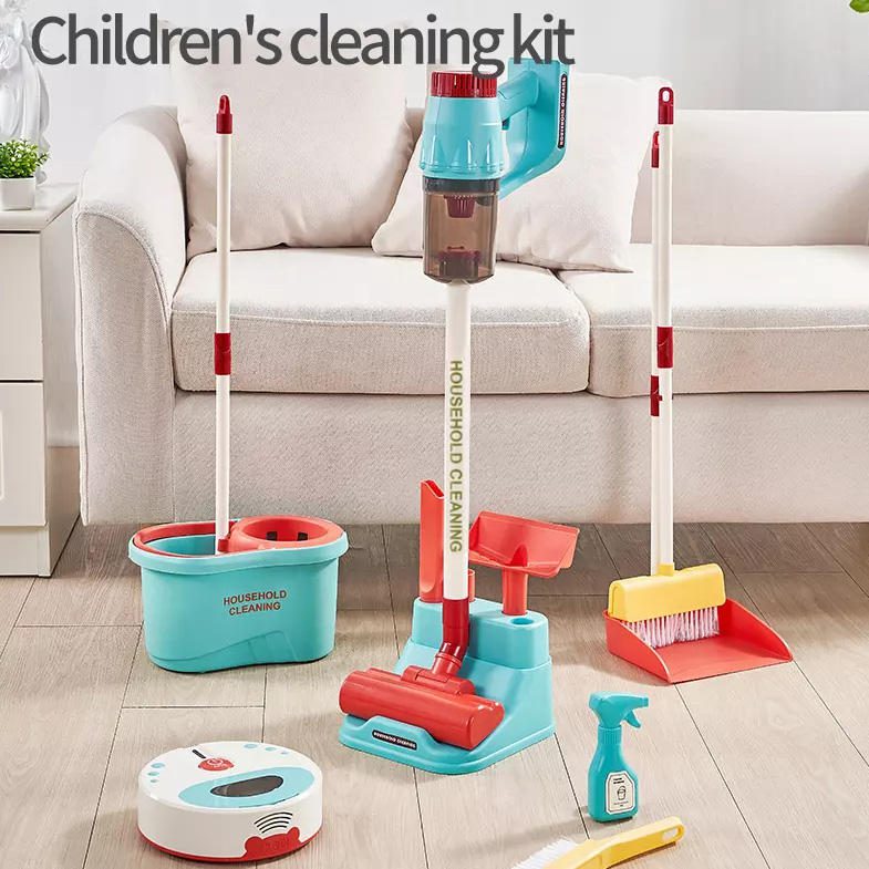 Competitive Toy Pricing Girl Toys Detachable Kids Cleaning Toy Set Pretend Play Housekeeping Kit Stem Really Clean Toys - Image 4