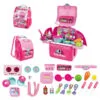 Toy Procurement China Girl Toys Mini Pretend Play Preschool Kitchen Sets Simulation Cooking Pink Color Kitchen Toy - Image 24