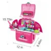 Toy Procurement China Girl Toys Mini Pretend Play Preschool Kitchen Sets Simulation Cooking Pink Color Kitchen Toy - Image 25