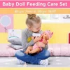 30 Piece Baby Doll Care Accessories Pretend Play Set Toy - Image 17