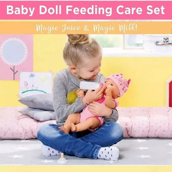 30 Piece Baby Doll Care Accessories Pretend Play Set Toy - Image 8