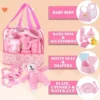 30 Piece Baby Doll Care Accessories Pretend Play Set Toy - Image 18