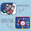 Wholesale Montessori Toys Toddler Activities Board Kids Sensory Board Dinosaur Busy Board Montessori Toy - Image 17