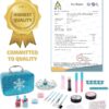 Girl Toys Real Washable Kids Lip Gloss Mini Nail Makeup Kit Makeup Set Toy for Girl - Image 16