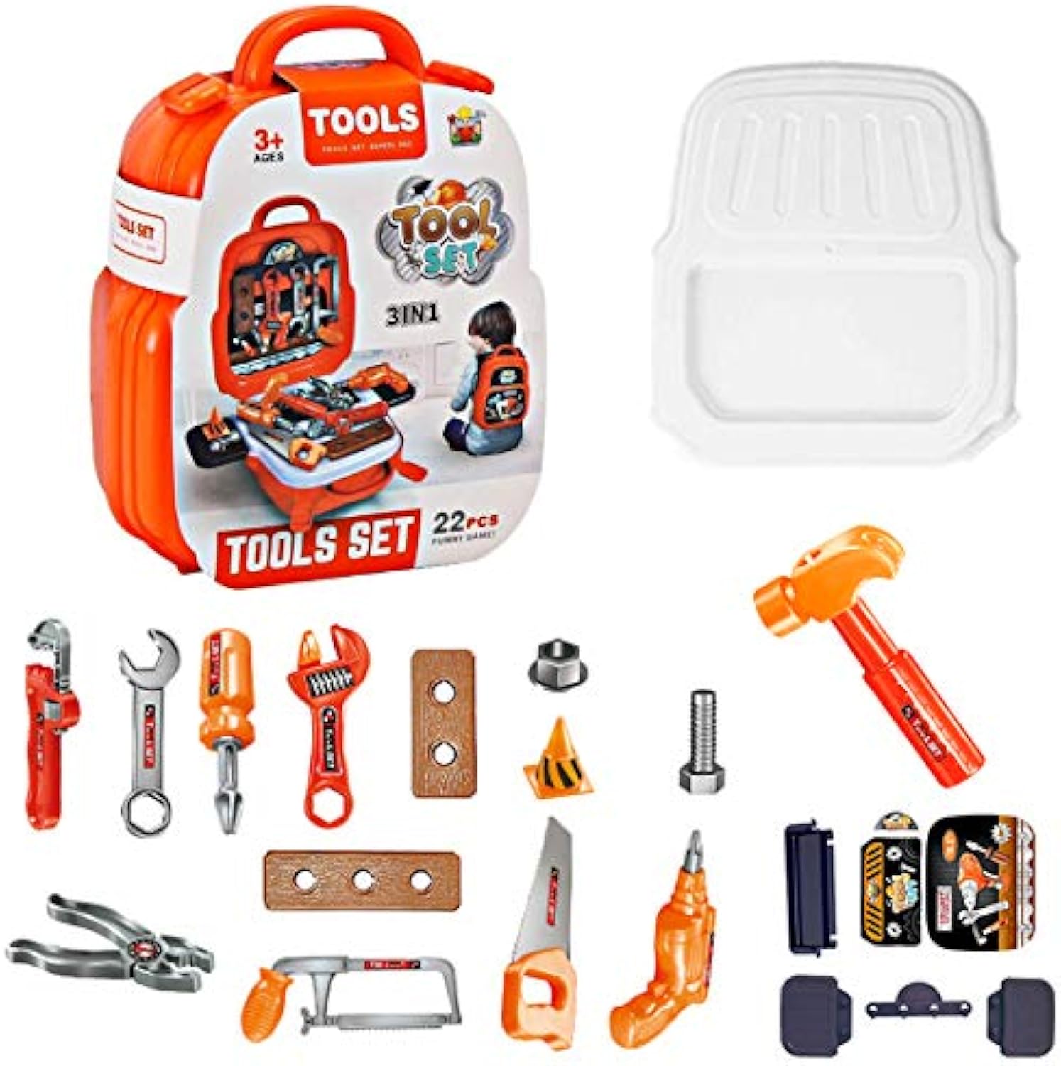 OEM Toys China Pretend Play Preschool Hot Selling Kids Tool Toy New Arrivals Children Tool Sets Toy - Image 3