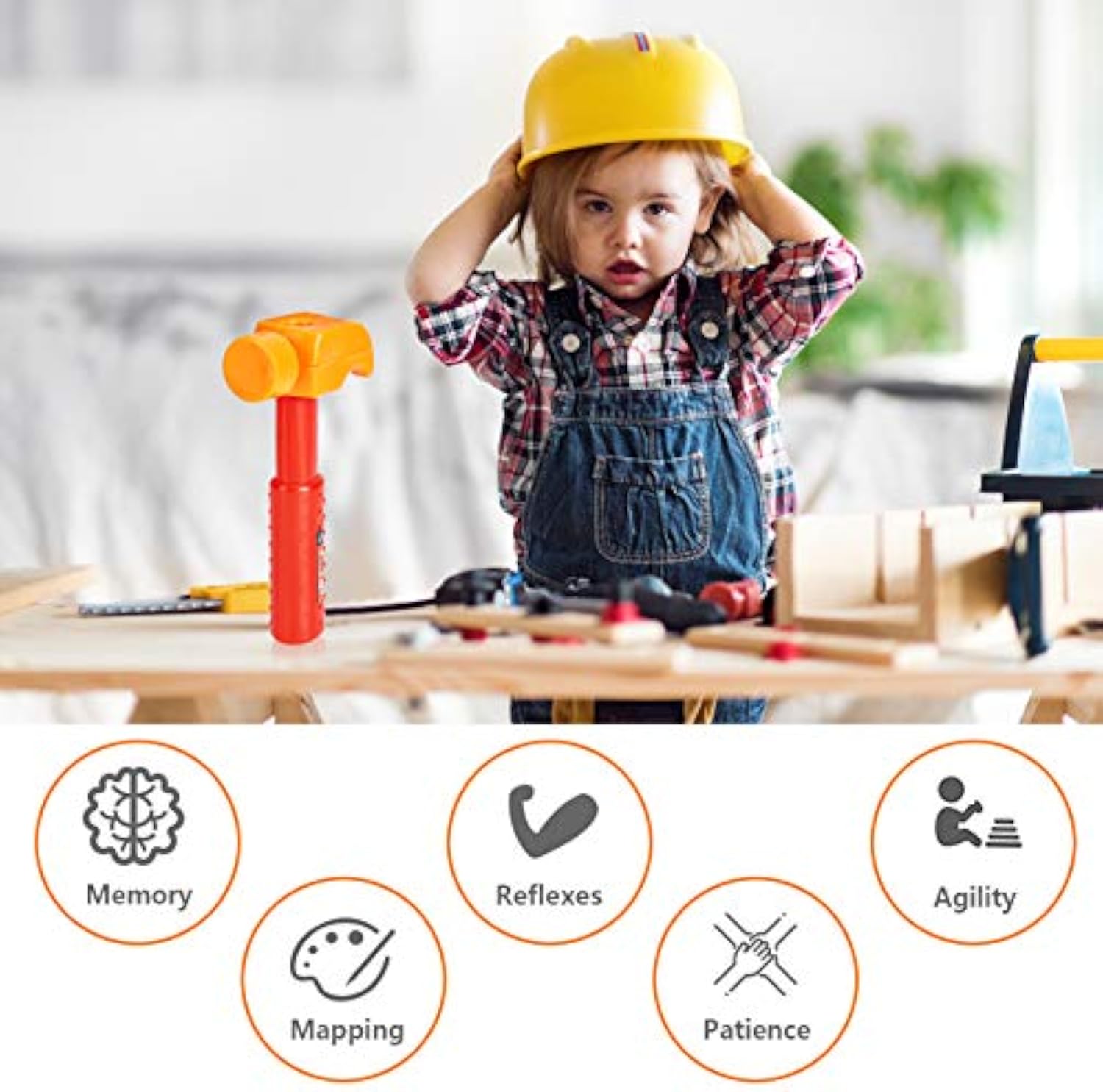 OEM Toys China Pretend Play Preschool Hot Selling Kids Tool Toy New Arrivals Children Tool Sets Toy - Image 7