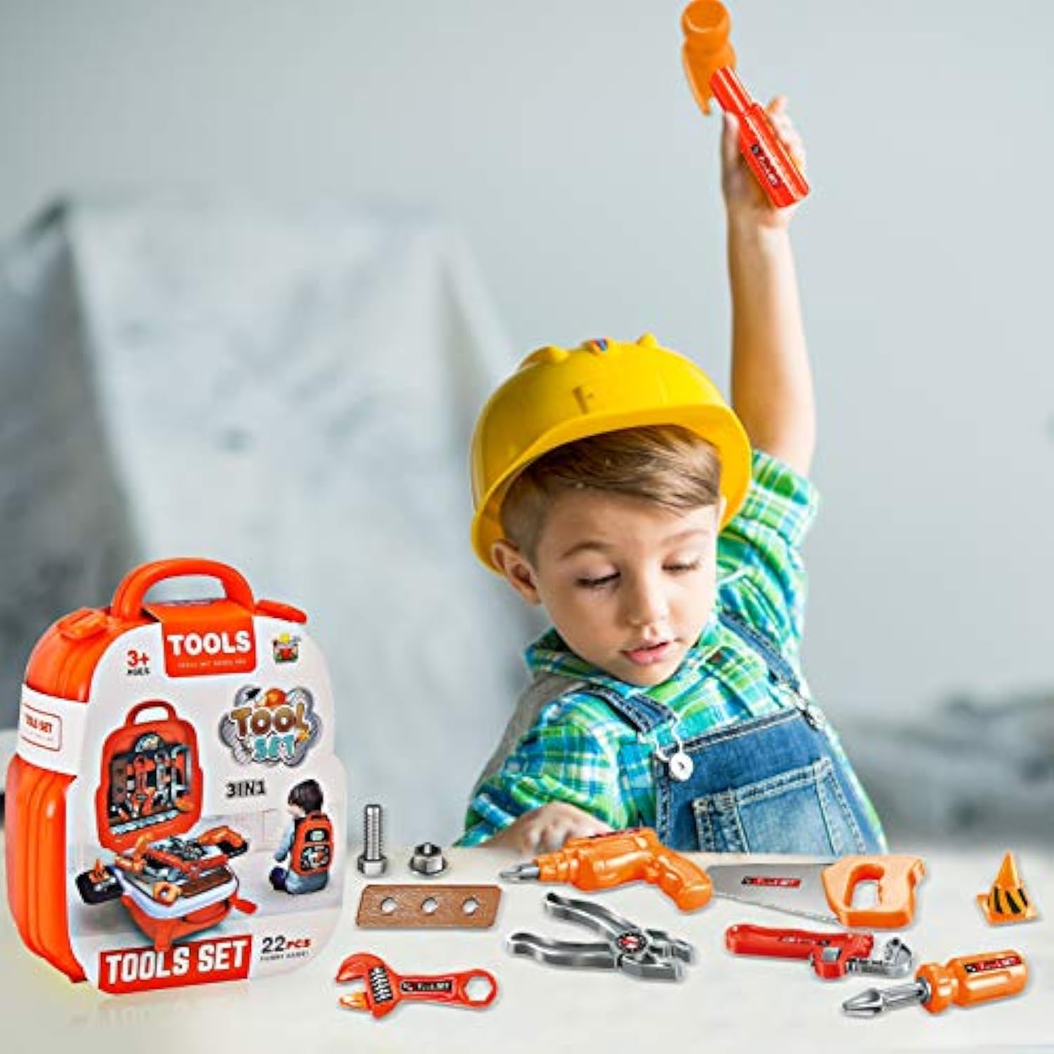 OEM Toys China Pretend Play Preschool Hot Selling Kids Tool Toy New Arrivals Children Tool Sets Toy - Image 9