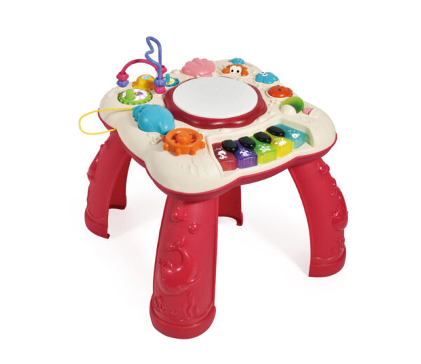Educational Toy Baby Table Chair Educational Musical Drum Baby Study Table Toys Piano Music Instrument Learning Table Toys - Image 2