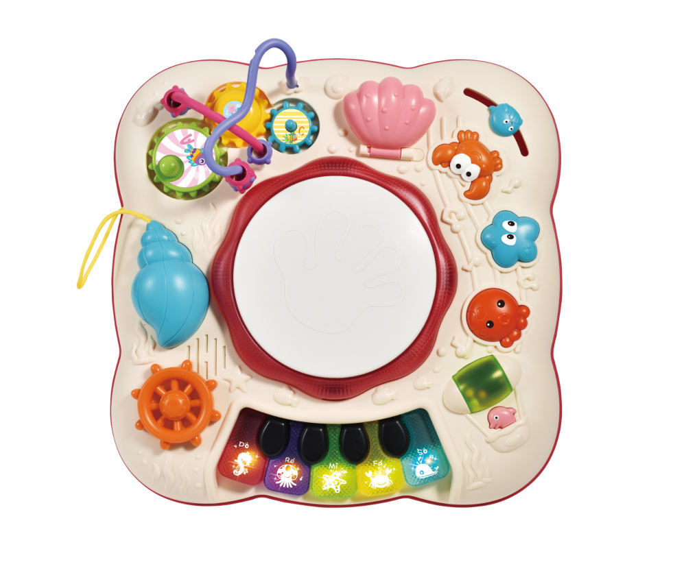 Educational Toy Baby Table Chair Educational Musical Drum Baby Study Table Toys Piano Music Instrument Learning Table Toys - Image 5