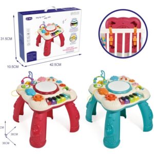 Educational Toy Baby Table Chair Educational Musical Drum Baby Study Table Toys Piano Music Instrument Learning Table Toys - Image 19