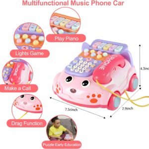 Multifunctional Cute Children’s Infant Virtual Story Machine Whack A Mole Game Music Toy Telephone Toys for Kids - Image 14