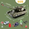 Military Toys Set Big Toy Diecast Army Tank Toy for Kids - Image 19