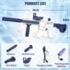 Kids Summer Outdoor Toys Songkran Fast Delivery Automatic Precise High End Premium Electric Water Gun - Image 18