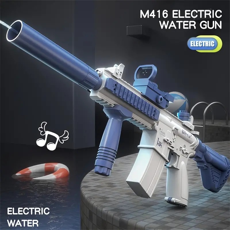Kids Summer Outdoor Toys Songkran Fast Delivery Automatic Precise High End Premium Electric Water Gun - Image 11