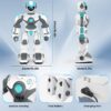New 2.4GHz Intelligent Voice Controlled Gesture Sensing RC Dancing Toy Robot - Image 16