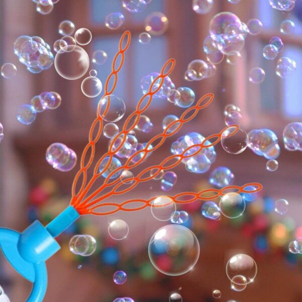 Wholesale Hot Selling 32 Hole Smiling Face Bubble Stick with 5 Claws Bubble Blower Tool Wand Toy Indoor Outdoor for Kids - Image 10