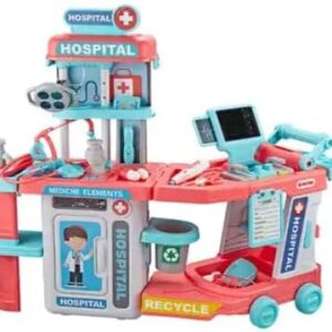 Hot Sale Kids Doctor Kit Children Hospital Role Play Doctor Games Pretend Play Preschool Doctor Toy Set - Image 14