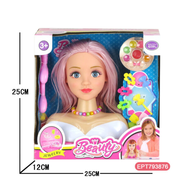 Wholesale OEM Kids Beauty Girls Hairdressing Doll Toy - Image 4