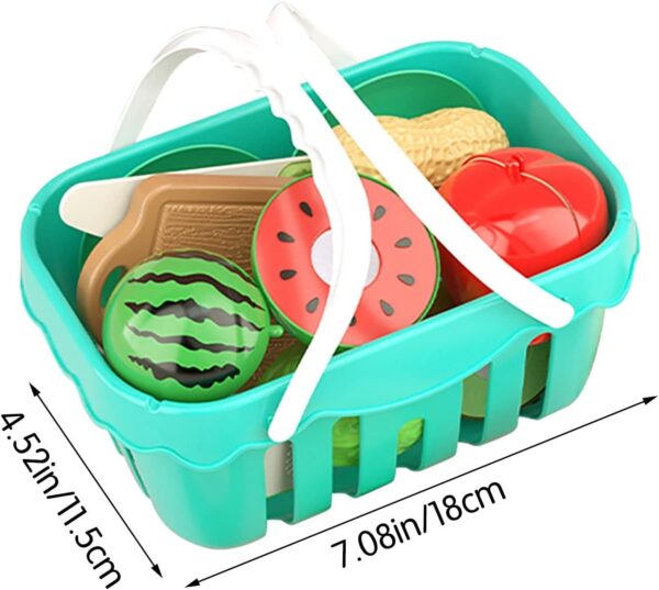 11Pcs Funny Plastic Toy School Children Baby Cutting Food Vegetables Fruit Magnet Cutting Toy for Kids - Image 12