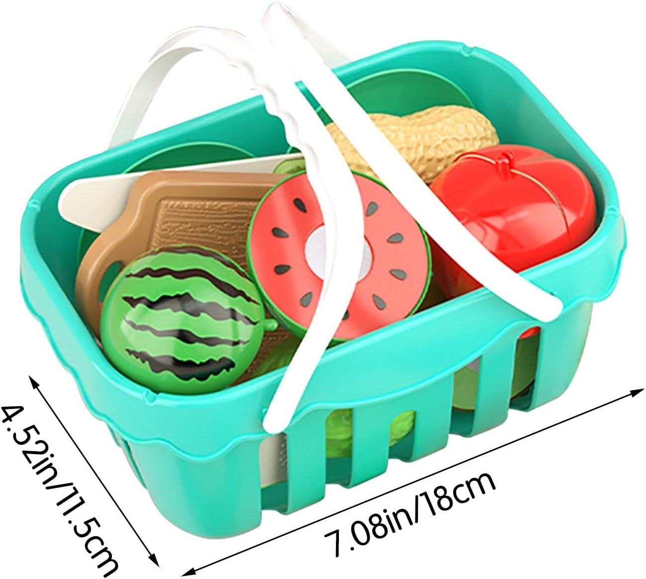 11Pcs Funny Plastic Toy School Children Baby Cutting Food Vegetables Fruit Magnet Cutting Toy for Kids - Image 11
