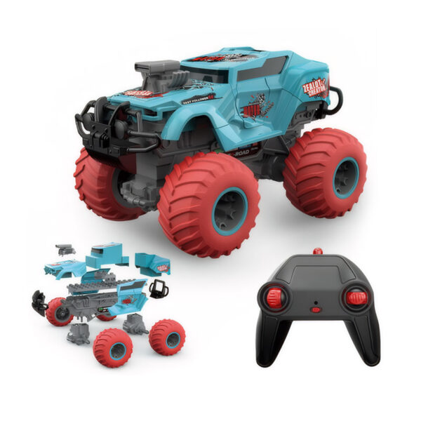 4 Functions Remote Control Off-Road Collision Vehicle Rc Car Toys - Image 2