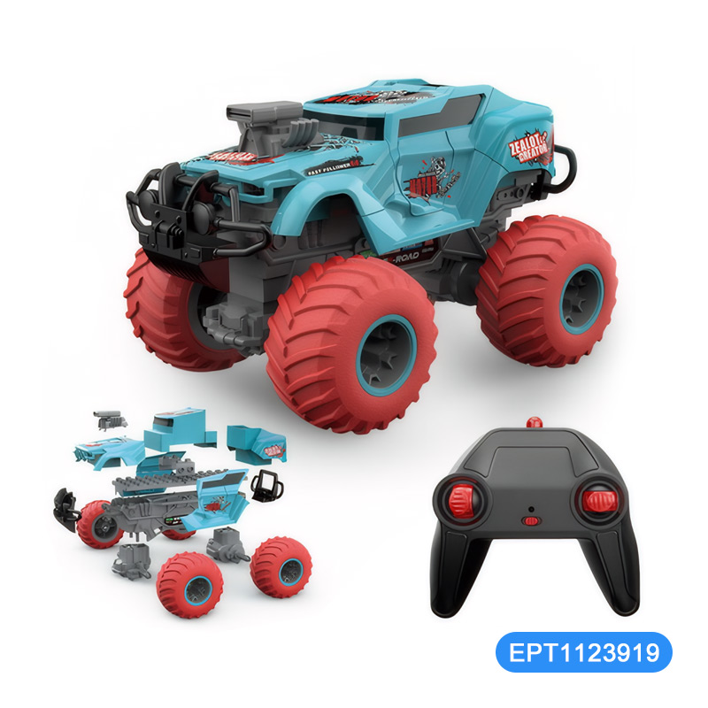 4 Functions Remote Control Off-Road Collision Vehicle Rc Car Toys - Image 3
