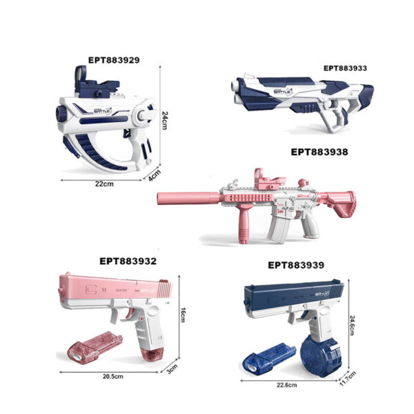 Electric Water Soaker Gun Toy Automatic Kids Summer Automatic Squirt Guns Electric Water Guns for Boys Kids - Image 6