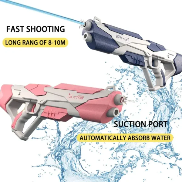 Electric Water Soaker Gun Toy Automatic Kids Summer Automatic Squirt Guns Electric Water Guns for Boys Kids - Image 12