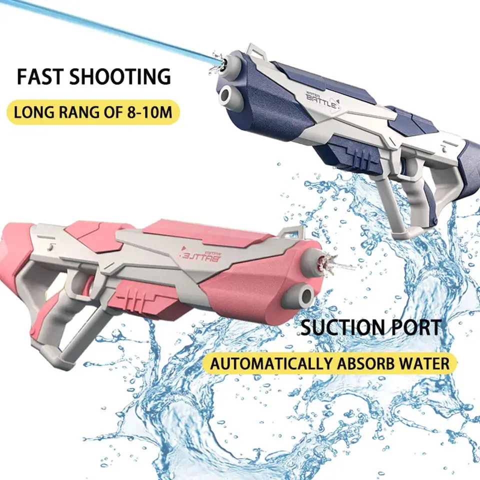 Electric Water Soaker Gun Toy Automatic Kids Summer Automatic Squirt Guns Electric Water Guns for Boys Kids - Image 11