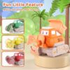 Cartoon Construction Engineering Vehicle Toys Pull Back Press To Go Toy Car Friction Power Vehicles Mini Kids Diy Truck - Image 17