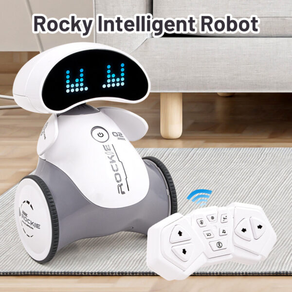 Electric Children Intelligent Parent-Child Interaction Induction Programming Lighting Music Dancing Kid Education Robot Toy - Image 4