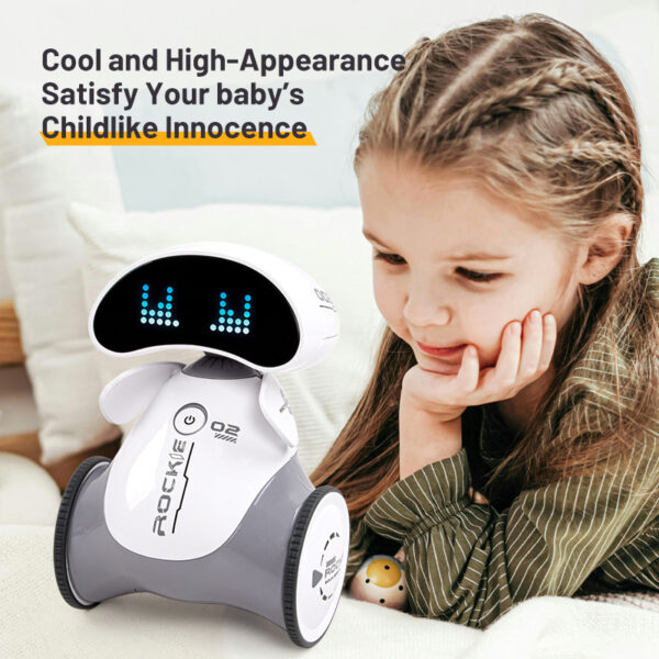 Electric Children Intelligent Parent-Child Interaction Induction Programming Lighting Music Dancing Kid Education Robot Toy - Image 6