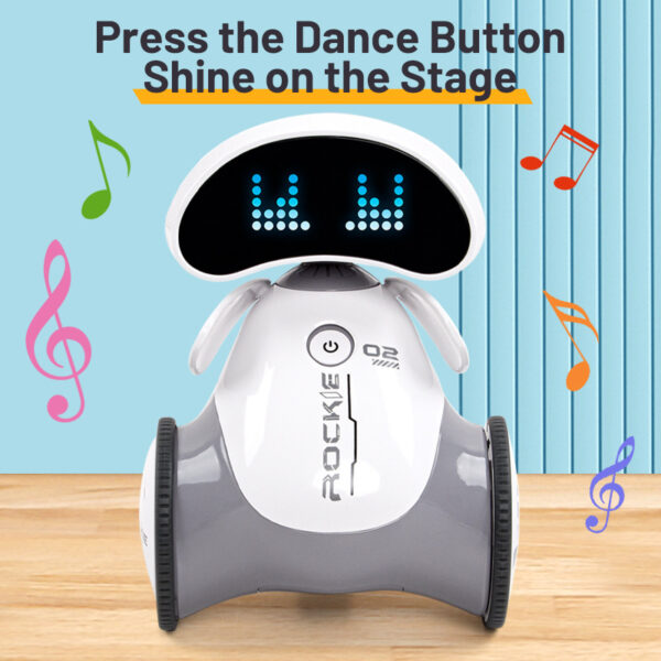 Electric Children Intelligent Parent-Child Interaction Induction Programming Lighting Music Dancing Kid Education Robot Toy - Image 10