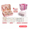 132pcs Set Candy Color Cherry Pink Pandora Bracelet Girls’ Toys New Design Girl 2024 Fashion Makeup Toy for Girls Beauty Kid - Image 12