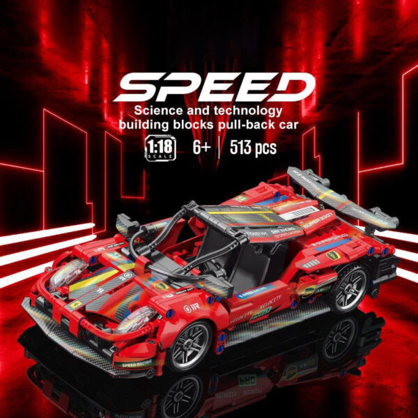 Hot Selling 1:18 Technic RC Super Racing Car Building Blocks Compatible DIY Toys for Children ABS Plastic Packed in Box Sets - Image 4