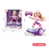 5Ch Rc Dancers Dolls Music&Skates Fairy Light up Remote Control Rollerskating Robot Balancing Board Rolls&Rotates Doll - Image 10