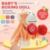 Cartoon Stuffed Monkey Hand Puppet Toy Boxing Punch Doll - Image 14