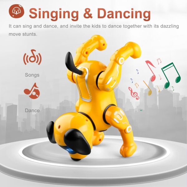 Life Size Electronic Intelligent Pets Ai Robo Smart Dog Toy Rc Robot for Sale Walking Stunt Kids Sing Dance Robots Dog Toys - Image 6