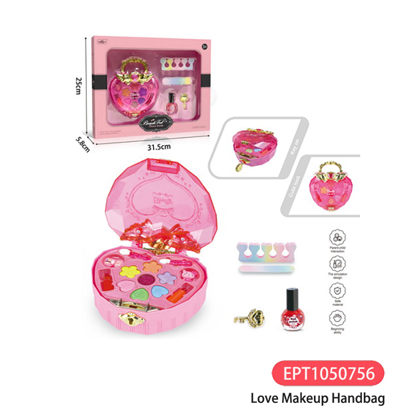 Wholesale Pink Fashion Makeup Suitcase Girls Toys Set For Dolls - Image 7
