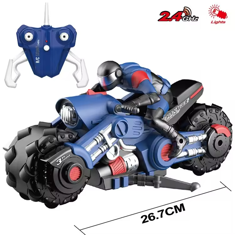 2.4G RC Motorcycles Toy Kids Stunt Drift Radio Control Racing Motorcycles Toy 1/10 RC Motorcycles - Image 9